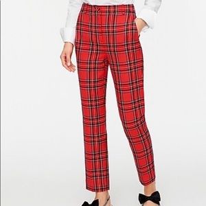 Jcrew Cameron pant Steward Tartan